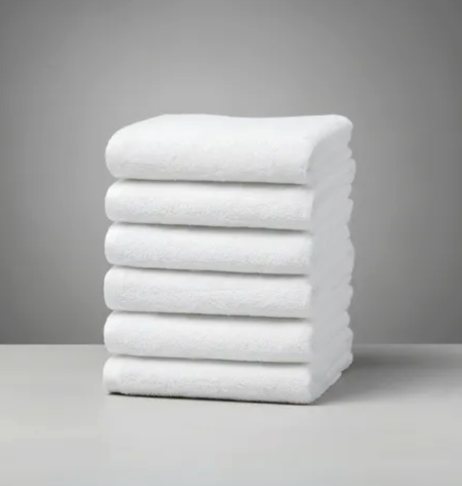 Toalla Medio Baño Algodón Hotelera 60x120cm