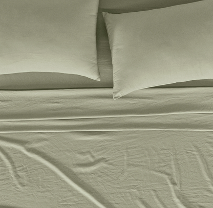 Juego de Sábanas Washed - Microfibra Suaves