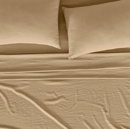 Juego de Sábanas Washed - Microfibra Suaves