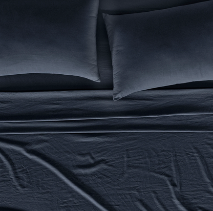Juego de Sábanas Washed - Microfibra Suaves