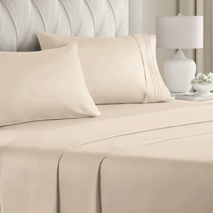 Juego de Sábanas 3 Festones - Microfibra