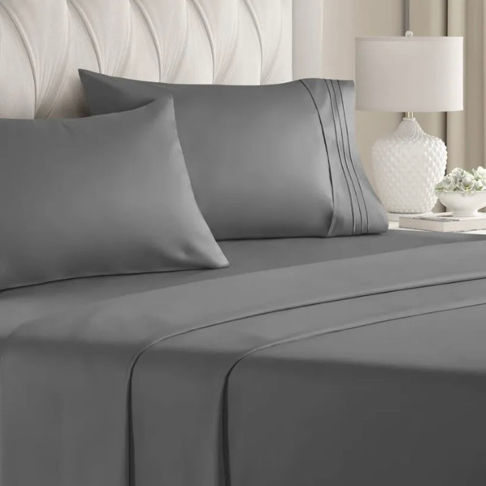 Juego de Sábanas 3 Festones - Microfibra