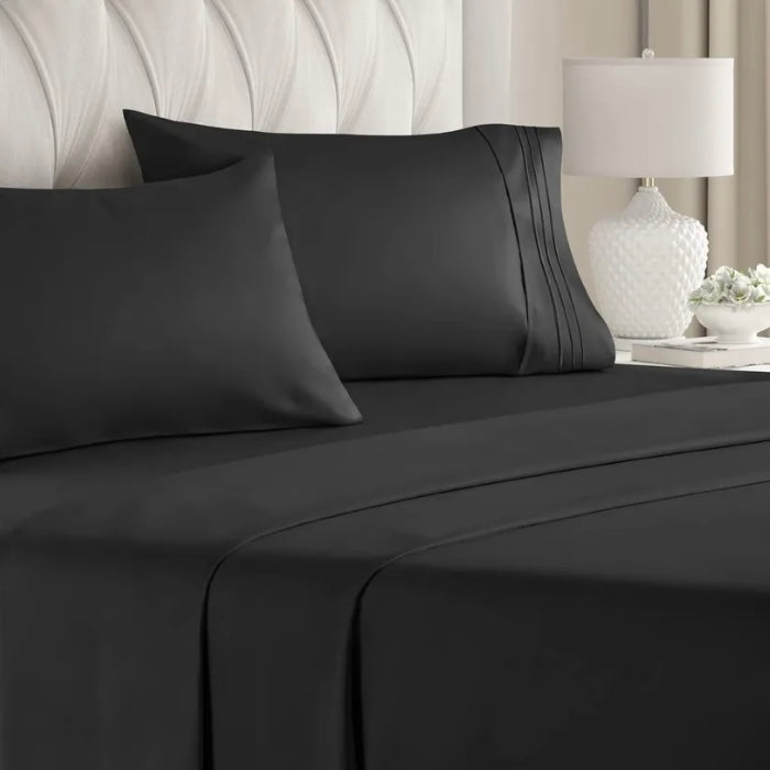 Juego de Sábanas 3 Festones - Microfibra